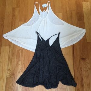Two Free People tanks